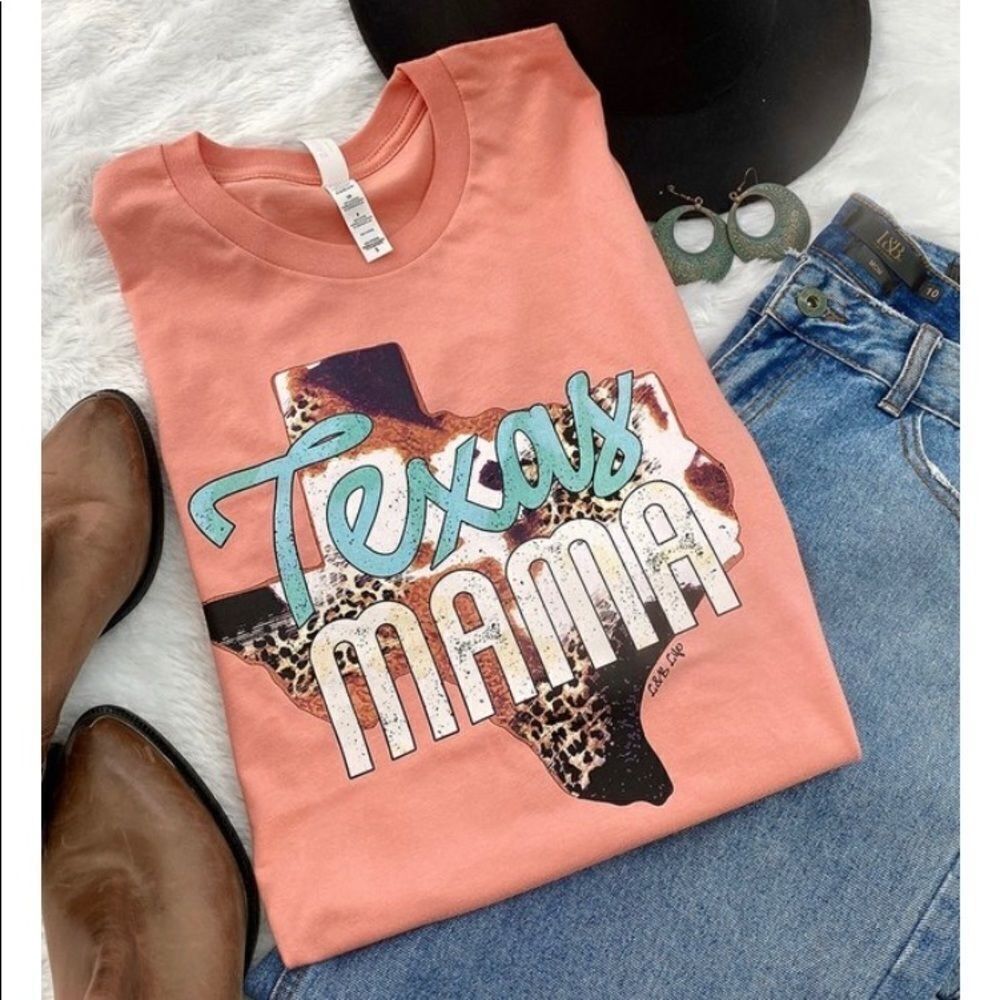 Texas mama T-shirt small‎